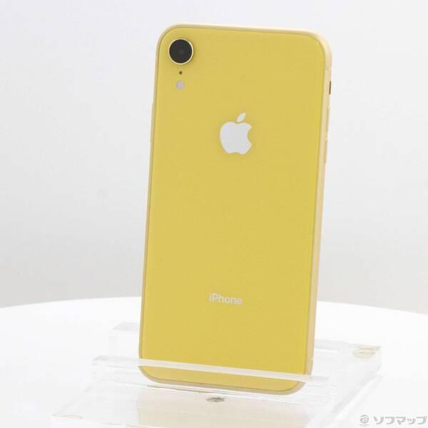 〔中古〕Apple(アップル) iPhoneXR 64GB イエロー MT082J／A SIMフリー〔198-ud〕 | 