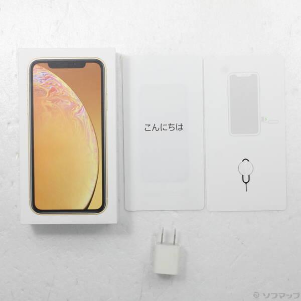 〔中古〕Apple(アップル) iPhoneXR 64GB イエロー MT082J／A SIMフリー〔198-ud〕 |  | 04