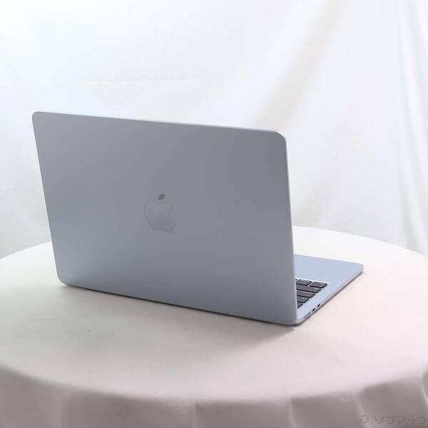 〔中古〕Apple(アップル) MacBook Air 13.6-inch Early-2025 MC6V4J／A Apple M4 10コアCPU_10コアGPU 24GB SSD512GB スカイブルー 〔26.3 Tahoe〕〔344-ud〕 |  | 02
