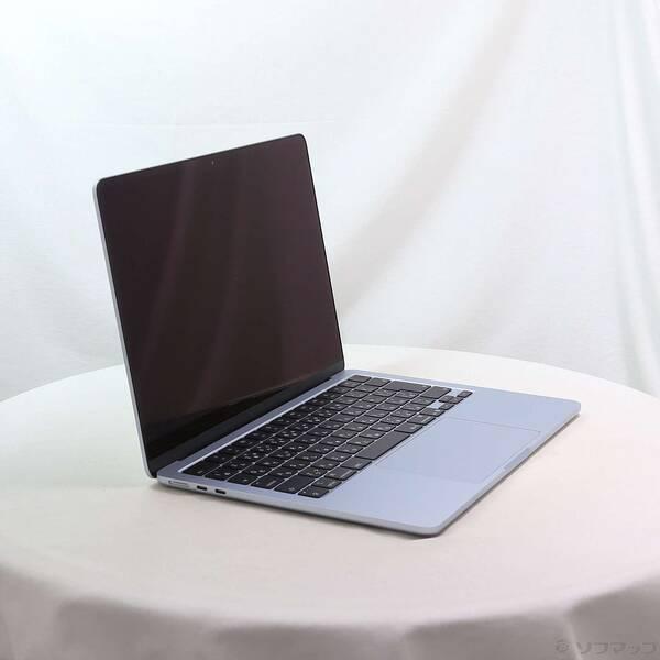 〔中古〕Apple(アップル) MacBook Air 13.6-inch Early-2025 MC6V4J／A Apple M4 10コアCPU_10コアGPU 24GB SSD512GB スカイブルー 〔26.3 Tahoe〕〔344-ud〕 |  | 03