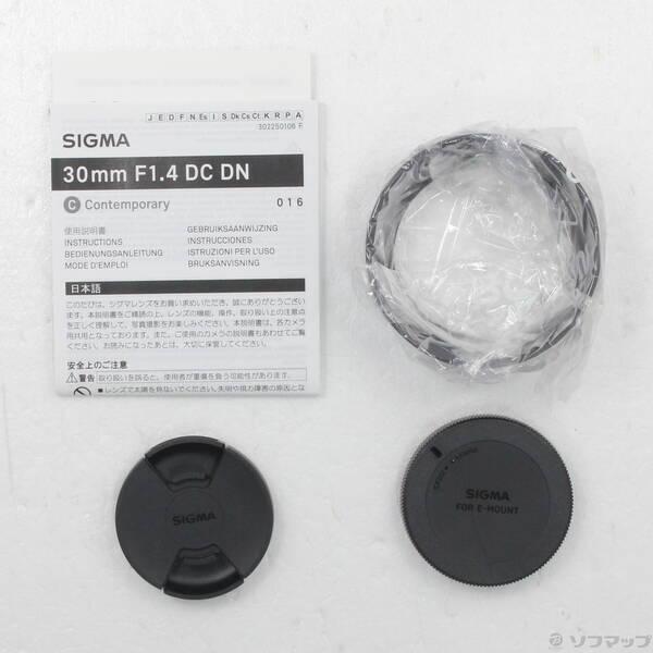 〔中古〕SIGMA(シグマ) SIGMA 30mm F1.4 DC DN (ソニーEマウント用)〔196-ud〕 |  | 04