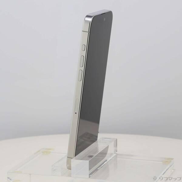〔中古〕Apple(アップル) iPhone15 Pro Max 256GB ホワイトチタニウム MU6Q3J／A SIMフリー〔262-ud〕 |  | 01