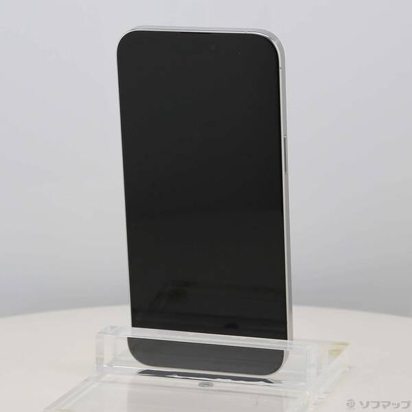 〔中古〕Apple(アップル) iPhone15 Pro Max 256GB ホワイトチタニウム MU6Q3J／A SIMフリー〔262-ud〕 |  | 02