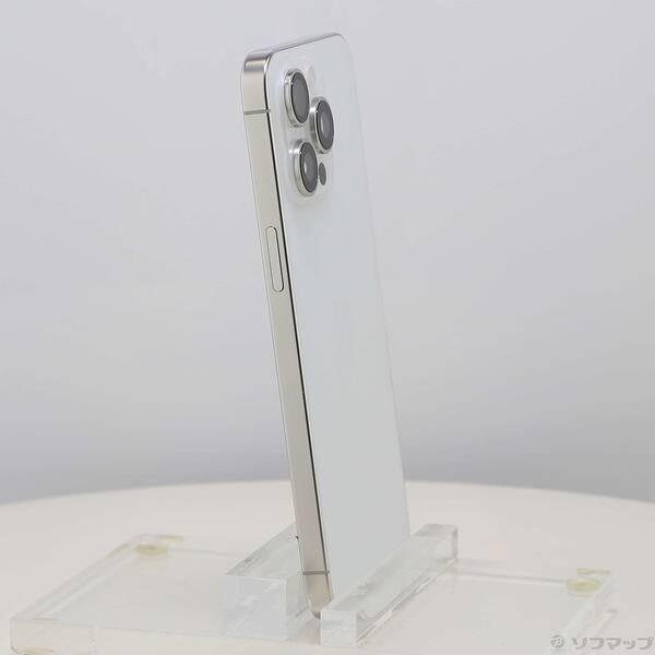 〔中古〕Apple(アップル) iPhone15 Pro Max 256GB ホワイトチタニウム MU6Q3J／A SIMフリー〔262-ud〕 |  | 03