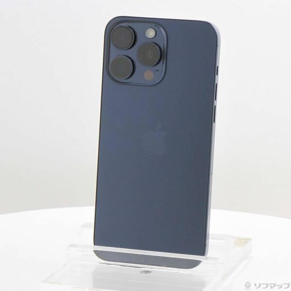 〔中古〕Apple(アップル) iPhone15 Pro Max 256GB ブルーチタニウム MU6T3J／A SIMフリー〔305-ud〕 | 