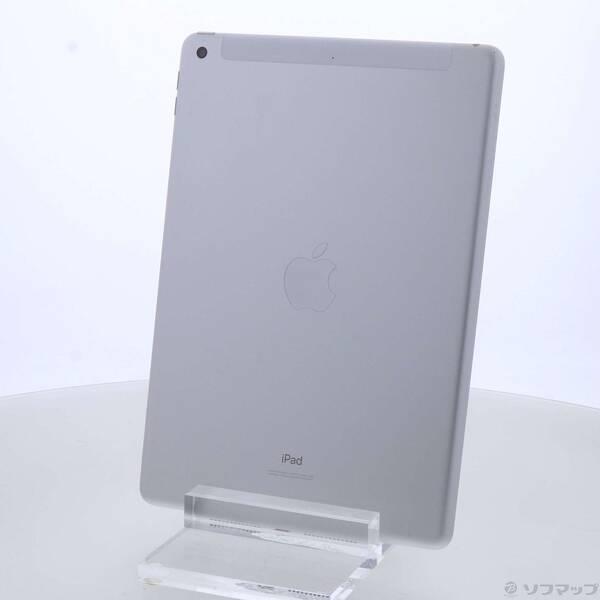 〔中古〕au iPad 第7世代 128GB シルバー MW6F2J／A auロック解除SIMフリー〔348-ud〕 | 