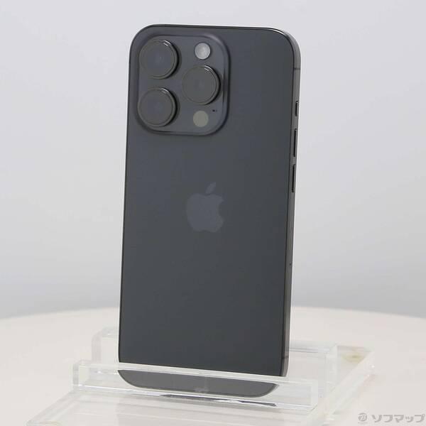 〔中古〕Apple(アップル) iPhone15 Pro 256GB ブラックチタニウム MTUC3J／A SIMフリー〔262-ud〕 | 