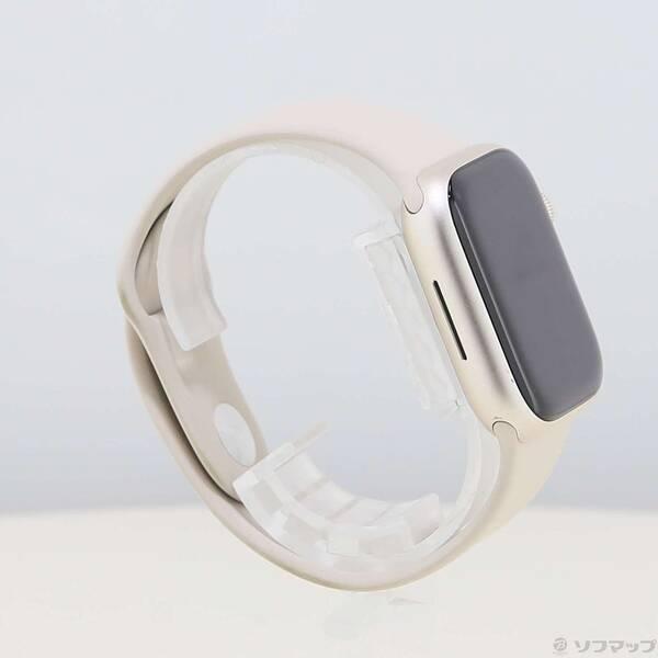 〔中古〕Apple(アップル) Apple Watch Series 8 GPS 41mm スターライトアルミニウムケース スターライトスポーツバンド〔352-ud〕 |  | 03