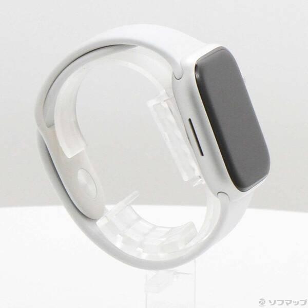 〔中古〕Apple(アップル) Apple Watch Series 8 GPS 45mm シルバーアルミニウムケース ホワイトスポーツバンド〔352-ud〕 |  | 03