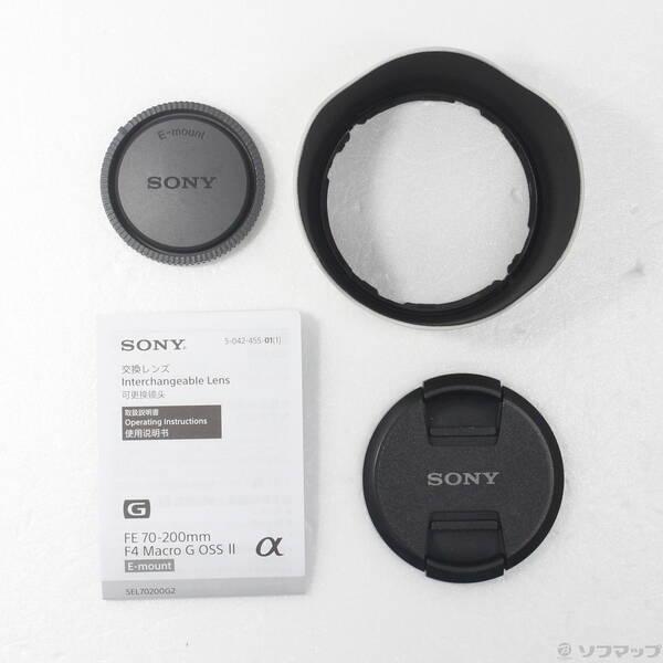 〔中古〕SONY(ソニー) FE 70-200mm F4 Macro G OSS II SEL70200G2〔258-ud〕 |  | 04