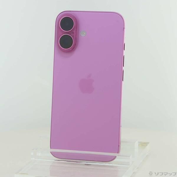 〔中古〕Apple(アップル) iPhone16 128GB ピンク MYDT3J／A SIMフリー〔251-ud〕 | 