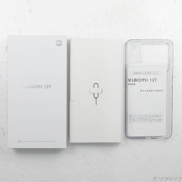 〔中古〕Xiaomi(シャオミ) Xiaomi 13T 256GB ブラック XIG04 au SIMフリー〔377-ud〕 |  | 04