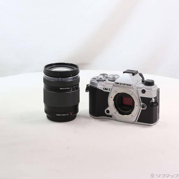 〔中古〕OMSYSTEM OM-5 14-150mm II レンズキット シルバー〔349-ud〕 | 