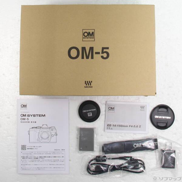 〔中古〕OMSYSTEM OM-5 14-150mm II レンズキット シルバー〔349-ud〕 |  | 05