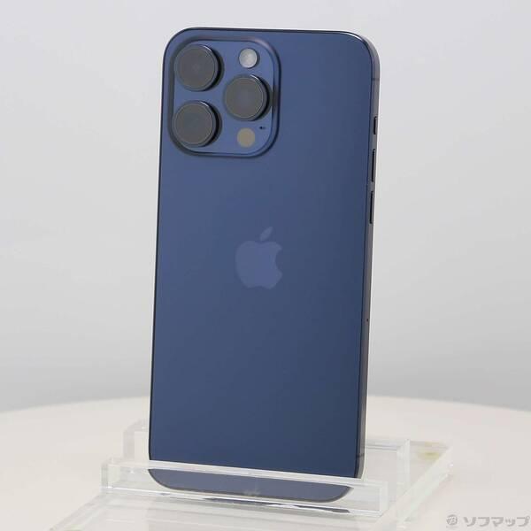 〔中古〕Apple(アップル) iPhone15 Pro Max 256GB ブルーチタニウム MU6T3J／A SIMフリー〔262-ud〕 | 