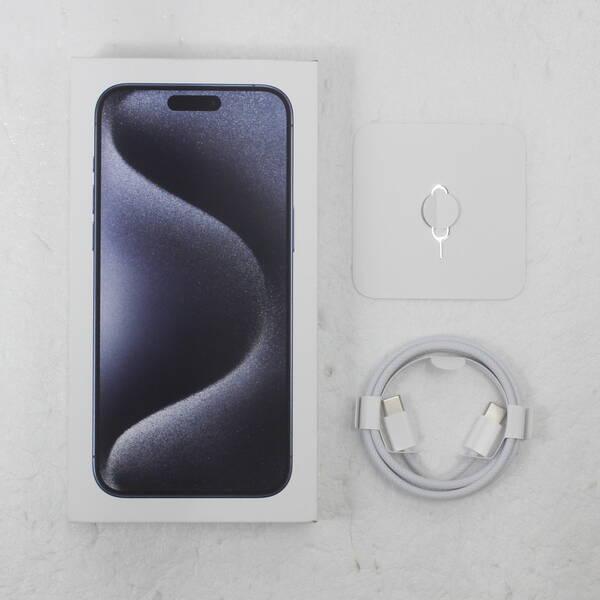 〔中古〕Apple(アップル) iPhone15 Pro Max 256GB ブルーチタニウム MU6T3J／A SIMフリー〔262-ud〕 |  | 04