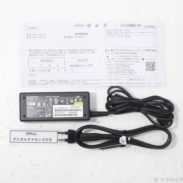 〔中古〕FUJITSU(富士通） 〔展示品〕 FMV Note A A700-K3 FMVA700K3S ファインシルバー〔196-ud〕 |  | 04