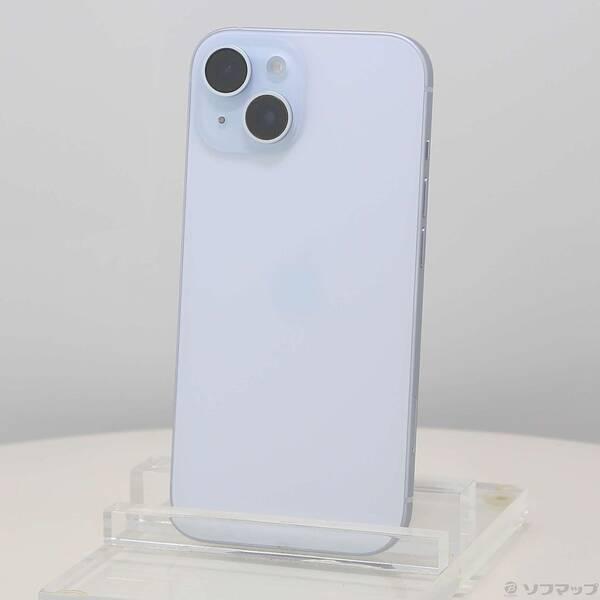〔中古〕Apple(アップル) iPhone15 256GB ブルー MTMR3J／A SIMフリー〔262-ud〕 | 