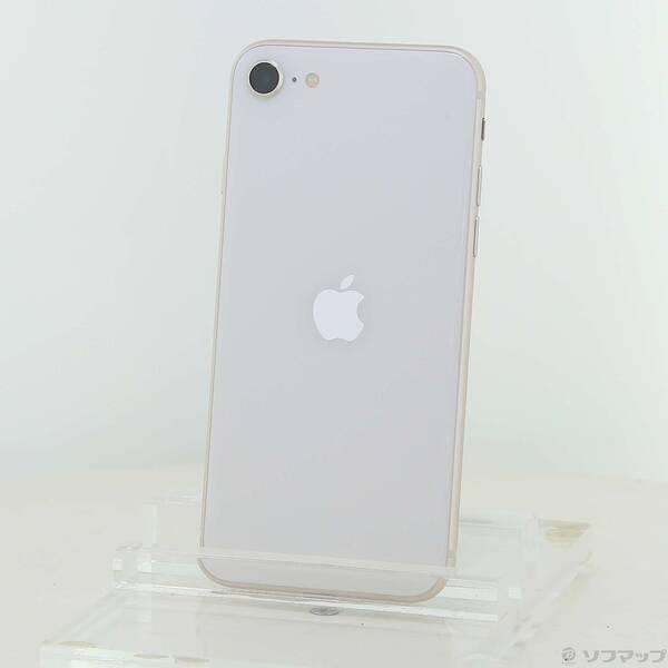 〔中古〕Apple(アップル) iPhone SE 第3世代 64GB スターライト MMYD3J／A SIMフリー〔297-ud〕 | 