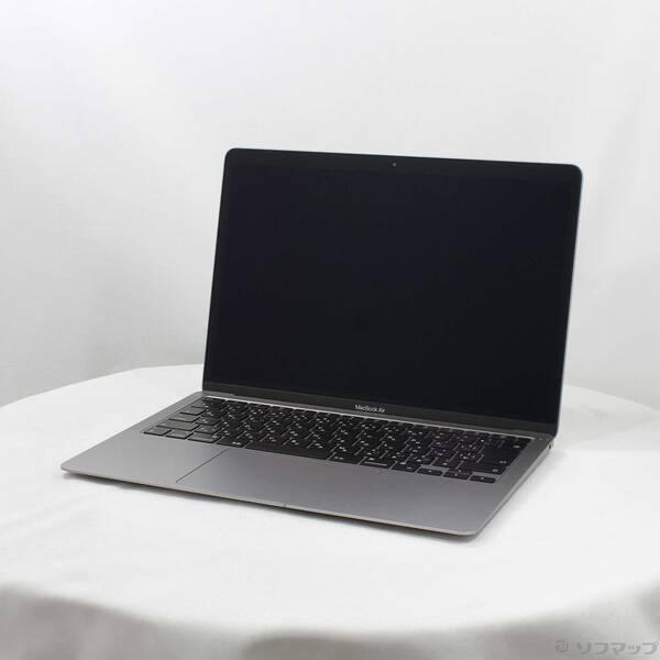 〔中古〕Apple(アップル) MacBook Air 13.3-inch Late-2020 MGN73J／A Apple M1 8コアCPU_8コアGPU 16GB SSD512GB スペースグレイ 〔26.4 Tahoe〕〔295-ud〕 | 