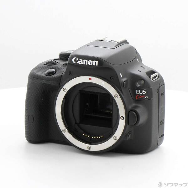 〔中古〕Canon(キヤノン) EOS Kiss X7 ボディ ブラック〔258-ud〕 | 
