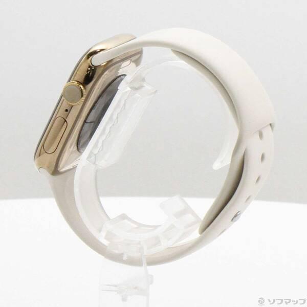 〔中古〕Apple(アップル) Apple Watch Series 10 GPS + Cellular 46mm ゴールドチタニウムケース スターライトスポーツバンド〔276-ud〕 |  | 01