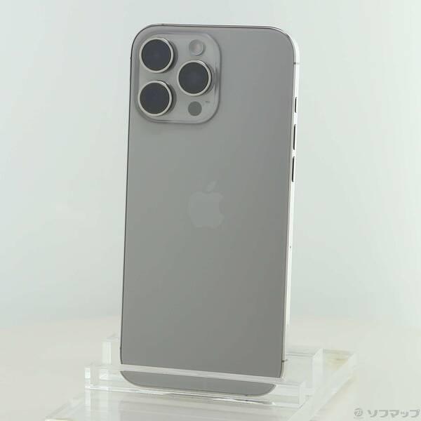 〔中古〕Apple(アップル) iPhone16 Pro Max 256GB ナチュラルチタニウム MYWK3J／A SIMフリー〔198-ud〕 | 