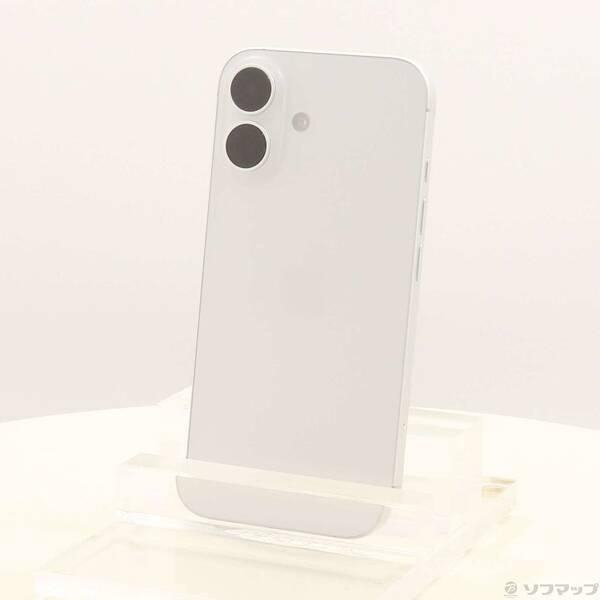 〔中古〕Apple(アップル) iPhone16 256GB ホワイト MYDX3J／A SIMフリー〔258-ud〕 | 