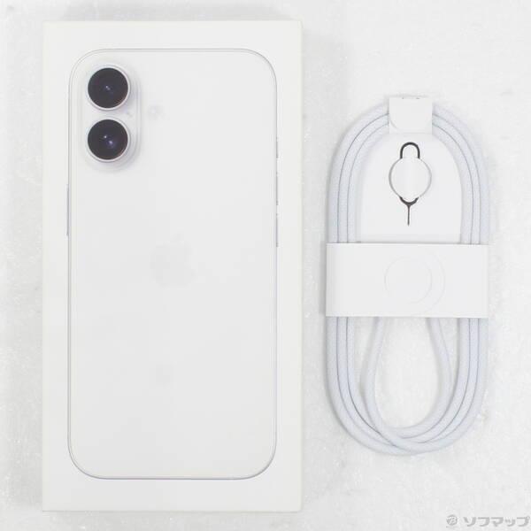 〔中古〕Apple(アップル) iPhone16 256GB ホワイト MYDX3J／A SIMフリー〔258-ud〕 |  | 04