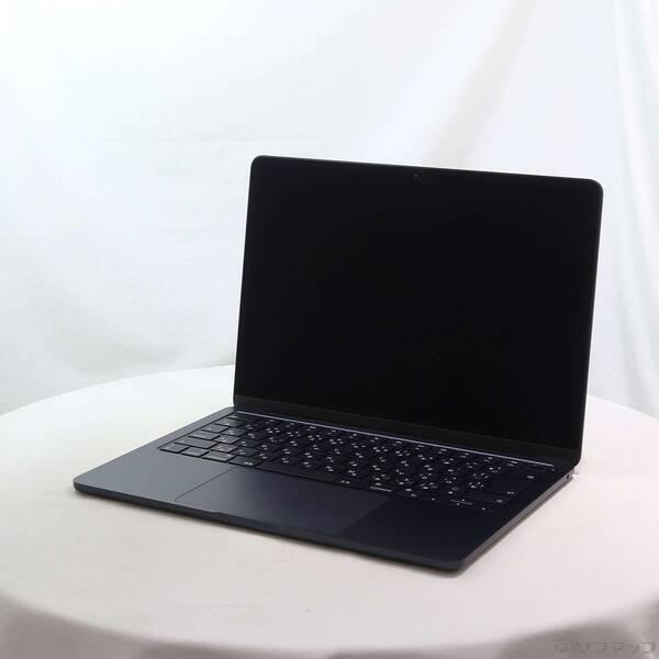 〔中古〕Apple(アップル) MacBook Air 13.6-inch Mid-2022 MLY33J／A Apple M2 8コアCPU_8コアGPU 8GB SSD256GB ミッドナイト 〔26.3 Tahoe〕〔258-ud〕 | 