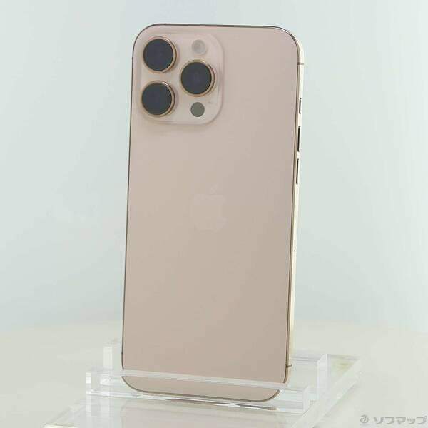 〔中古〕Apple(アップル) iPhone16 Pro Max 256GB デザートチタニウム MYWJ3J／A SIMフリー〔198-ud〕 | 