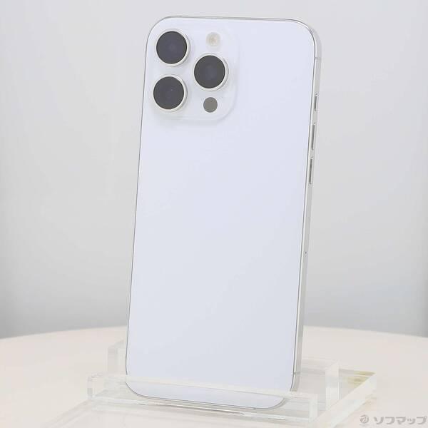 〔中古〕Apple(アップル) iPhone16 Pro Max 256GB ホワイトチタニウム MYWH3J／A SIMフリー〔262-ud〕 | 