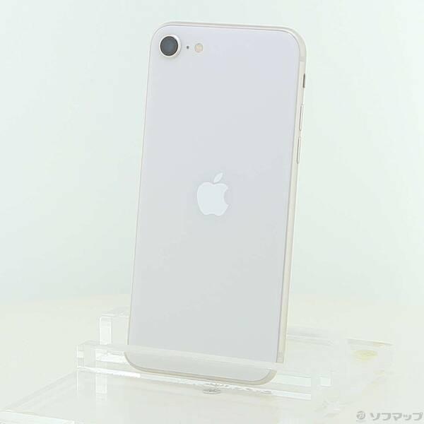 〔中古〕Apple(アップル) iPhone SE 第3世代 64GB スターライト MMYD3J／A SIMフリー〔377-ud〕 | 