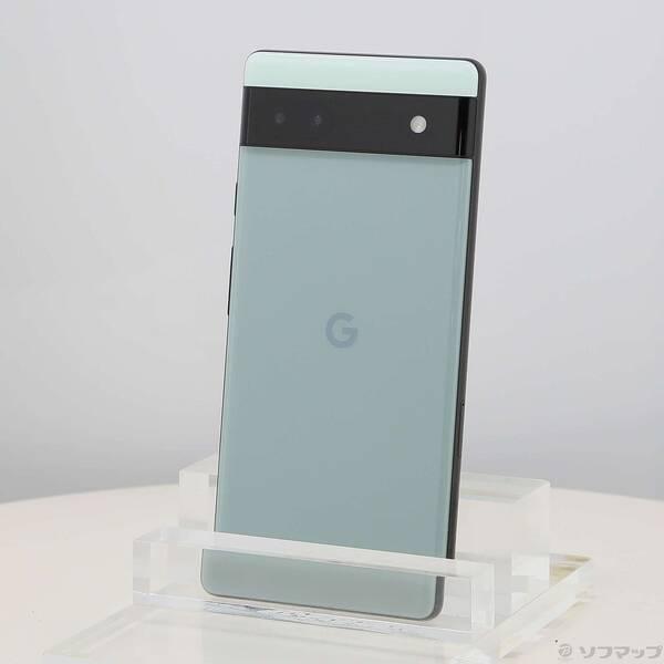 〔中古〕GOOGLE(グーグル) Google Pixel 6a 128GB セージ GB17L au SIMフリー〔352-ud〕 | 