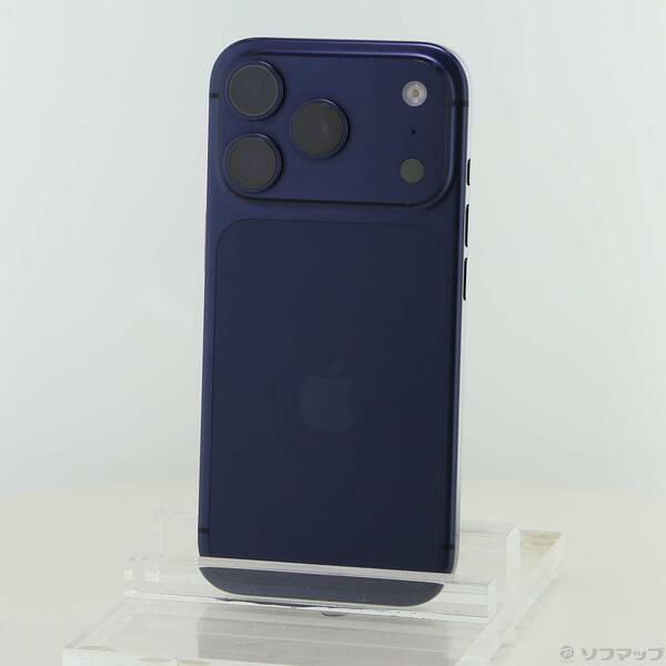 〔中古〕Apple(アップル) iPhone17 Pro 256GB ディープブルー MG874J／A SIMフリー〔198-ud〕 | 
