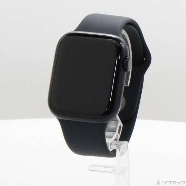 〔中古〕Apple(アップル) Apple Watch Series 9 GPS 45mm ミッドナイトアルミニウムケース ミッドナイトスポーツバンド〔352-ud〕 | 