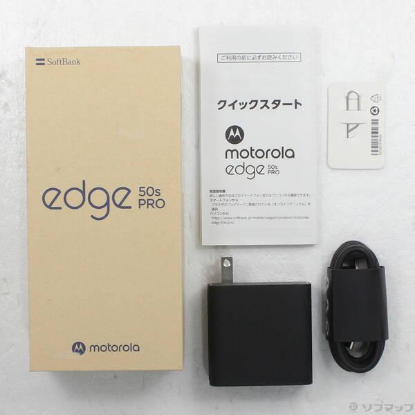 〔中古〕Motorola(モトローラ) motorola edge 50s pro 256GB リュクスラベンダー MOSAH2 Softbank SIMフリー〔352-ud〕 |  | 04
