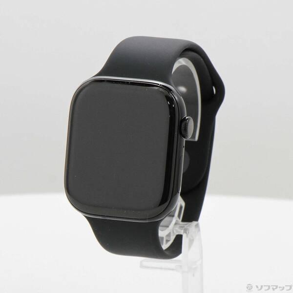 〔中古〕Apple(アップル) Apple Watch Series 11 GPS 46mm ジェットブラックアルミニウムケース ブラックスポーツバンド〔377-ud〕 | 