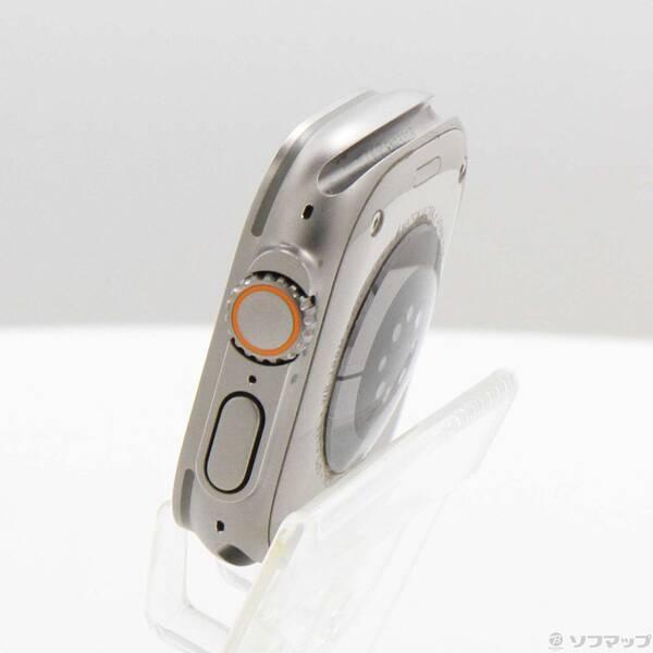 〔中古〕Apple(アップル) Apple Watch Ultra 2 GPS + Cellular 49mm ナチュラルチタニウムケース バンド無し〔377-ud〕 |  | 01