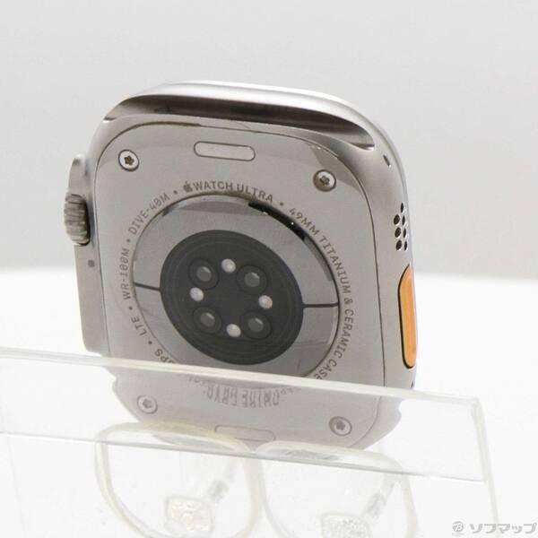 〔中古〕Apple(アップル) Apple Watch Ultra 2 GPS + Cellular 49mm ナチュラルチタニウムケース バンド無し〔377-ud〕 |  | 02