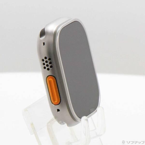 〔中古〕Apple(アップル) Apple Watch Ultra 2 GPS + Cellular 49mm ナチュラルチタニウムケース バンド無し〔377-ud〕 |  | 03