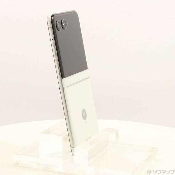 〔中古〕Motorola(モトローラ) motorola razr 60 512GB ライトスカイホワイト PB8E0002JP SIMフリー〔258-ud〕 |  | 03
