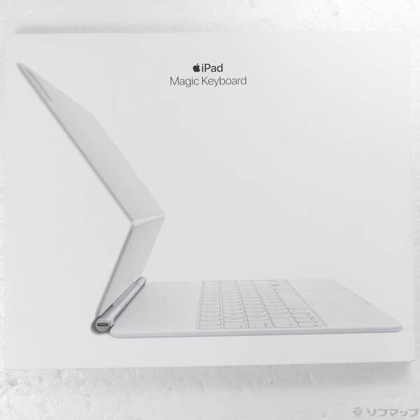 〔中古〕Apple(アップル) 12.9インチiPad Pro (第5世代) 用 Magic Keyboard 日本語 ホワイト MJQL3J／A〔258-ud〕 | 