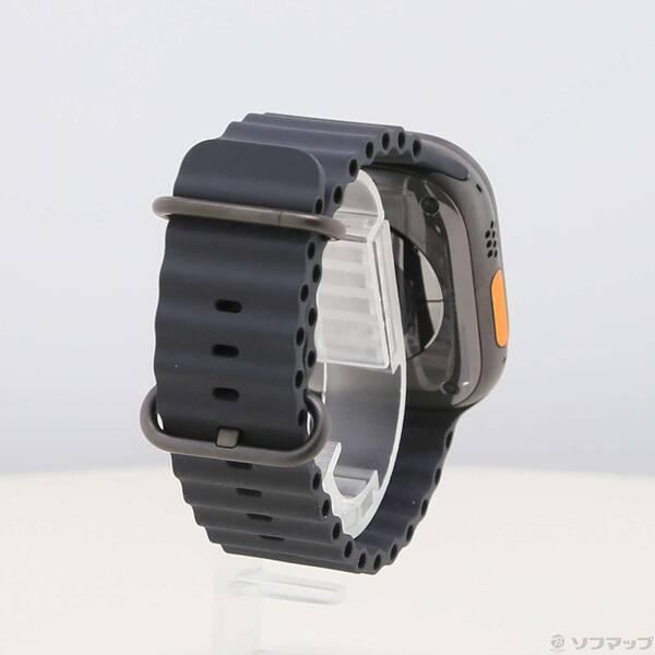 〔中古〕Apple(アップル) Apple Watch Ultra 3 GPS + Cellular 49mm ブラックチタニウムケース ブラックオーシャンバンド〔377-ud〕 |  | 02