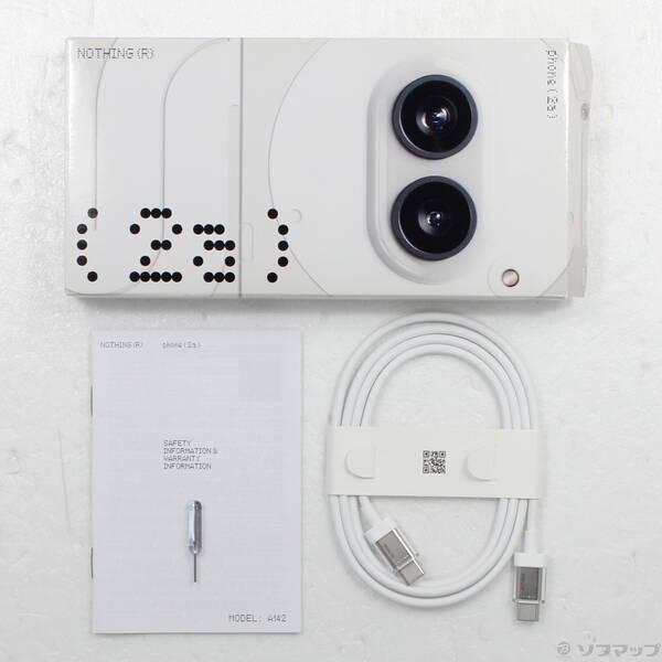 〔中古〕Nothing（ナッシング） Nothing Phone (2a) 256GB ミルク A10400053 SIMフリー〔262-ud〕 |  | 04