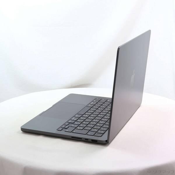 〔中古〕〔展示品〕 MacBook Pro 14.2-inch Late-2025 MDE34J／A Apple M5 10コアCPU_10コアGPU 24GB SSD1TB スペースブラック 〔26.3 Tahoe〕〔262-ud〕 |  | 01