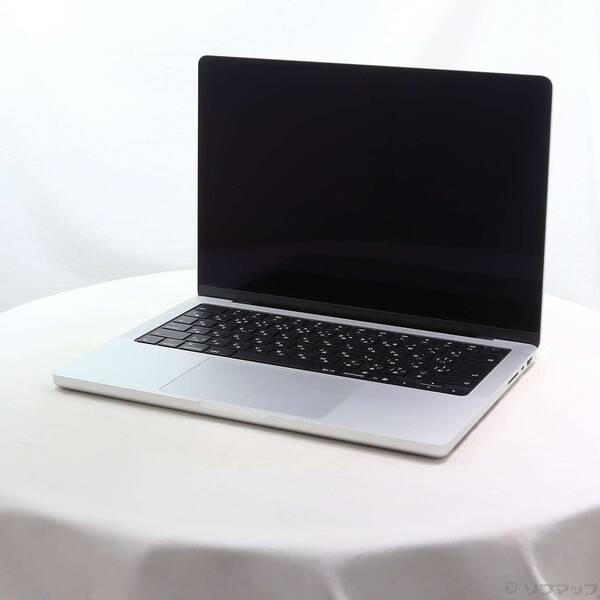 〔中古〕〔展示品〕 MacBook Pro 14.2-inch Late-2025 MDE64J／A Apple M5 10コアCPU_10コアGPU 24GB SSD1TB シルバー 〔26.3 Tahoe〕〔262-ud〕 | 