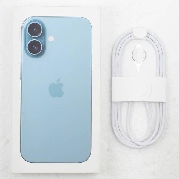 〔中古〕Apple(アップル) iPhone16 128GB ティール 3N395J／A SIMフリー〔377-ud〕 |  | 04