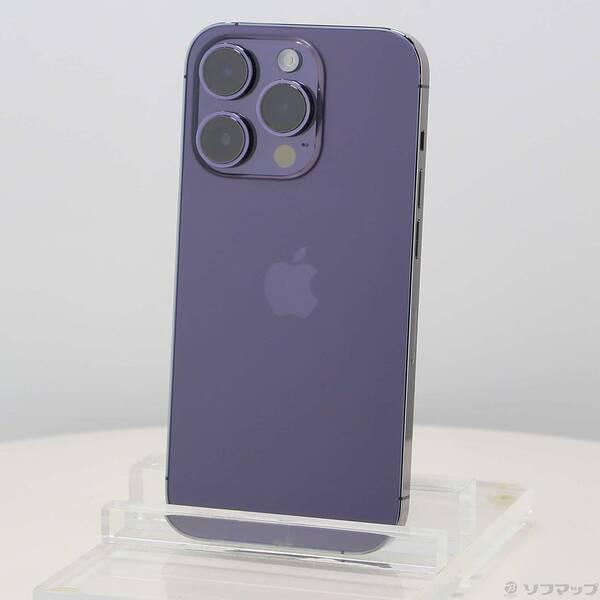 〔中古〕Apple(アップル) iPhone14 Pro 1TB ディープパープル MQ313J／A SIMフリー〔262-ud〕 | 