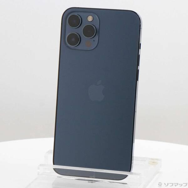 〔中古〕Apple(アップル) iPhone12 Pro Max 256GB パシフィックブルー MGD23J／A SIMフリー〔198-ud〕 | 